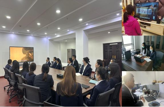 遼寧資產管理有限公司黨支部收看紀錄片 《大漠初心—彰武治沙群英紀事》